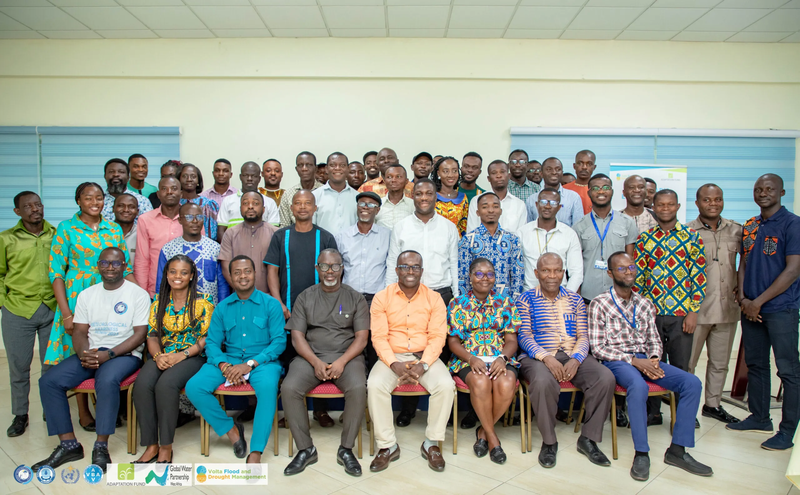 Ag. Director General , Eric Asuman (fourth from left) with participants of the workshop