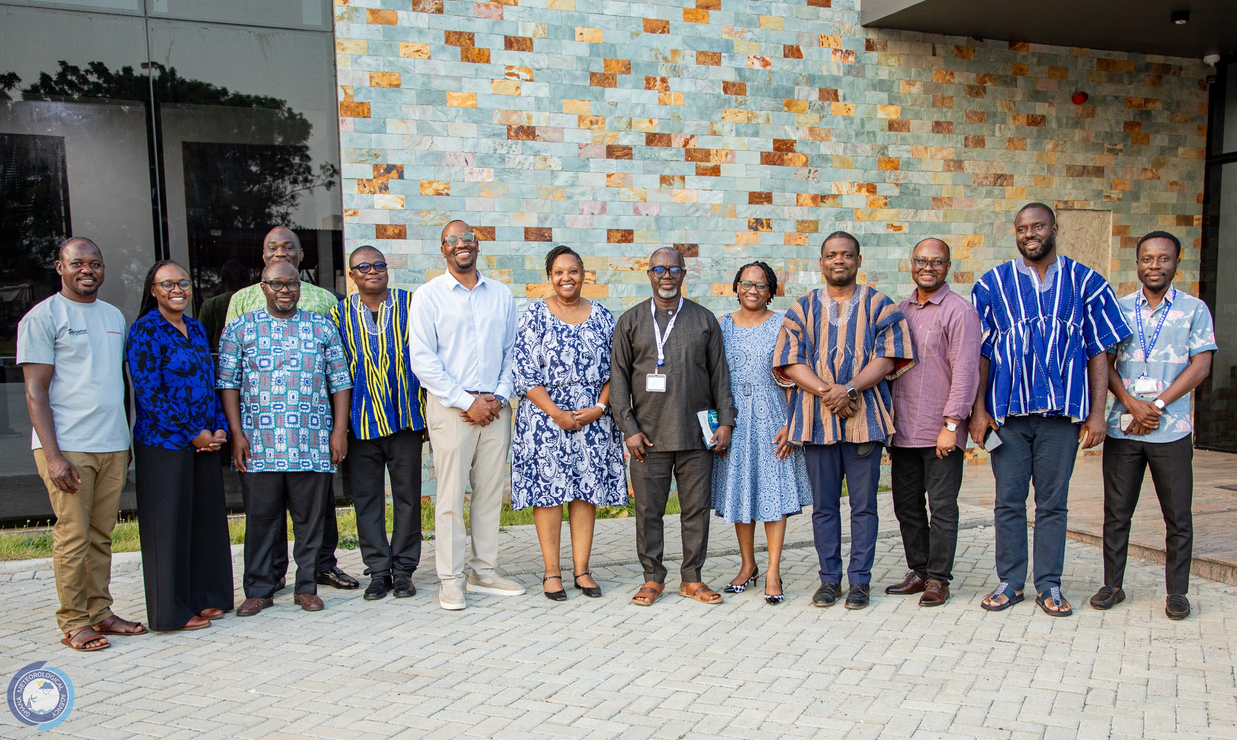 GMet Hosts ActionAid Ghana, Habitat for Humanity International Delegation on Coastal Resilience Project
