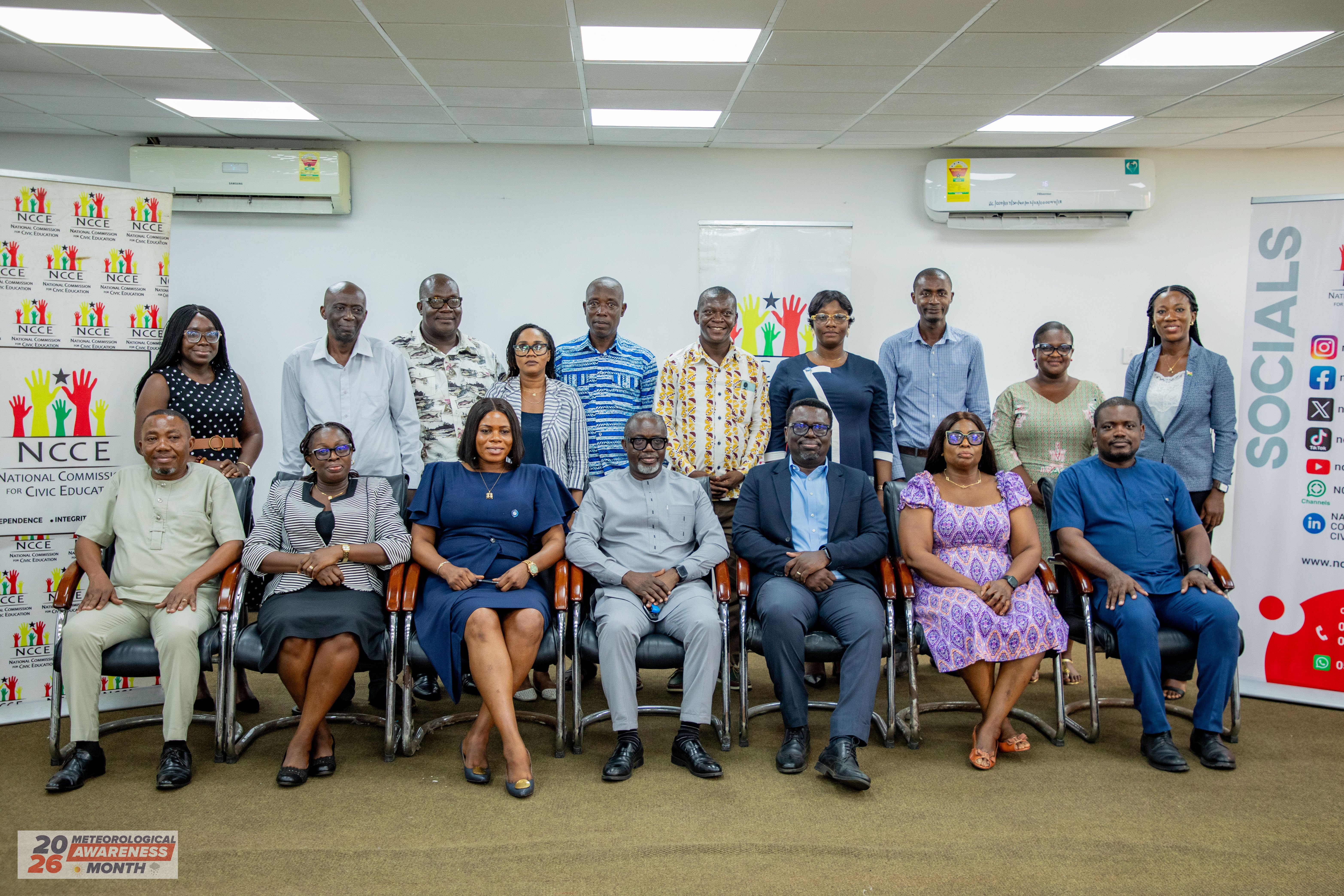 GMet Explores Collaboration with NCCE on Climate Awareness