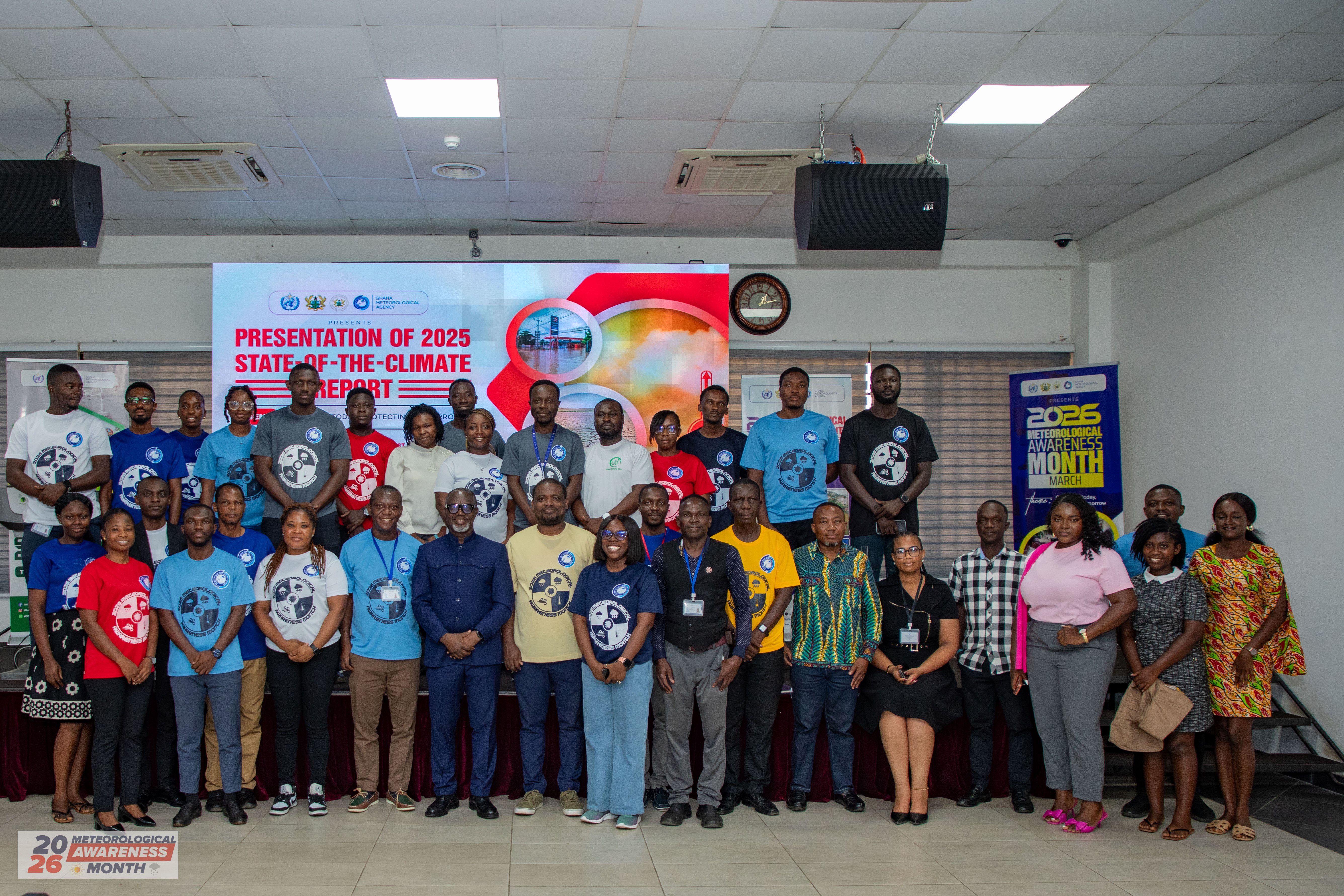 GMet Presents 2025 State of the Climate Report at Media Engagement