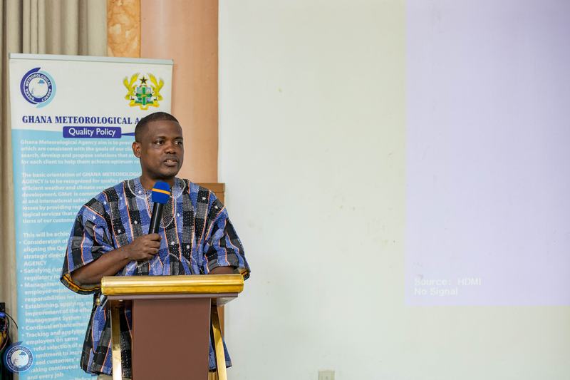 Dr. Williams addressing participants