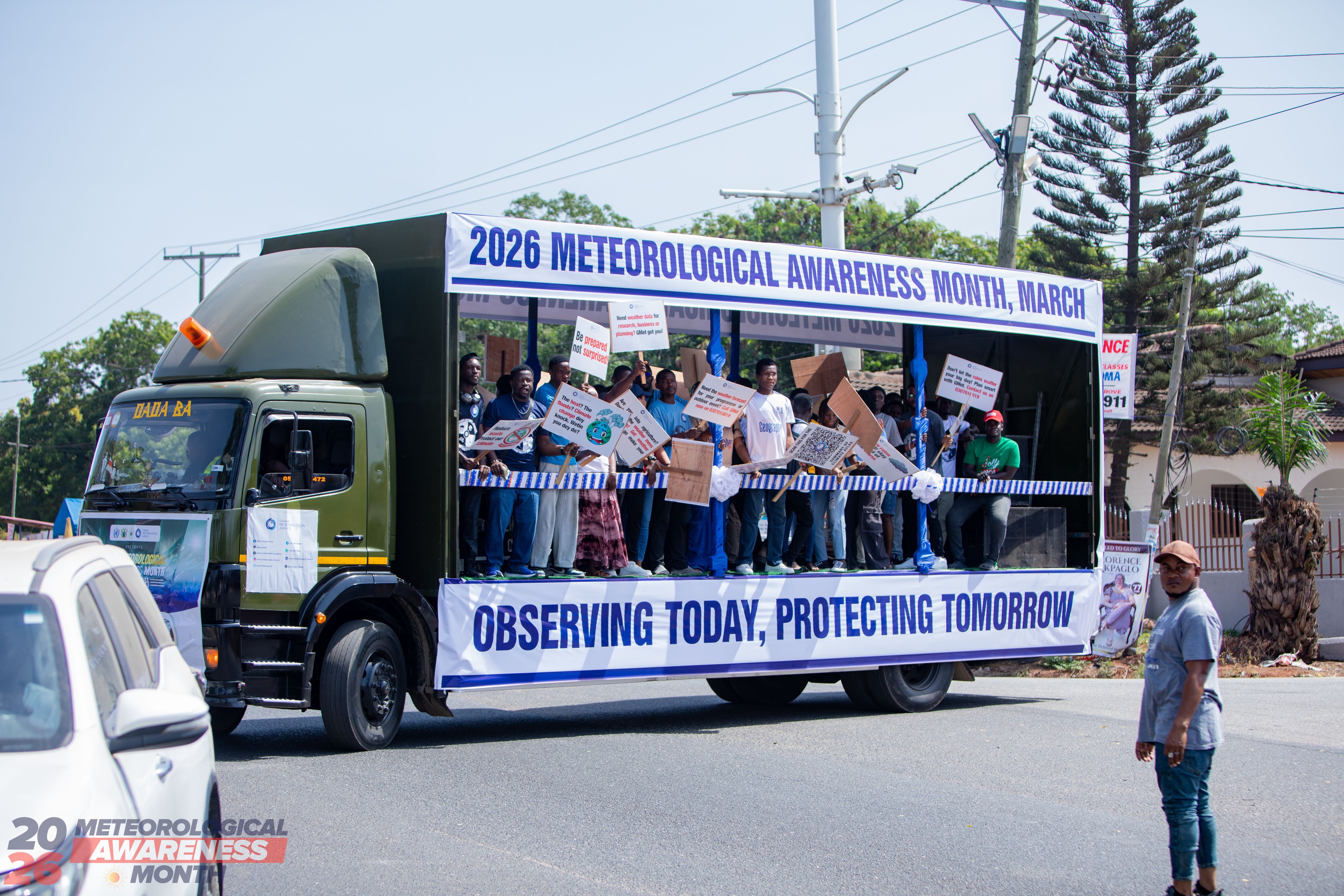 GMet Takes Meteorological Awareness Campaign to the Streets of Accra